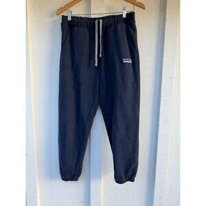 Patagonia Sweatpants Women Small Blue Joggers P-6 Label Uprisal Casual Stretch